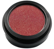 Chili Pepper Bright Red Orange Sparkling Glitter Pressed Powder Single Vegan Eyeshadow; Talc, Paraben & Cruelty Free - Pro...