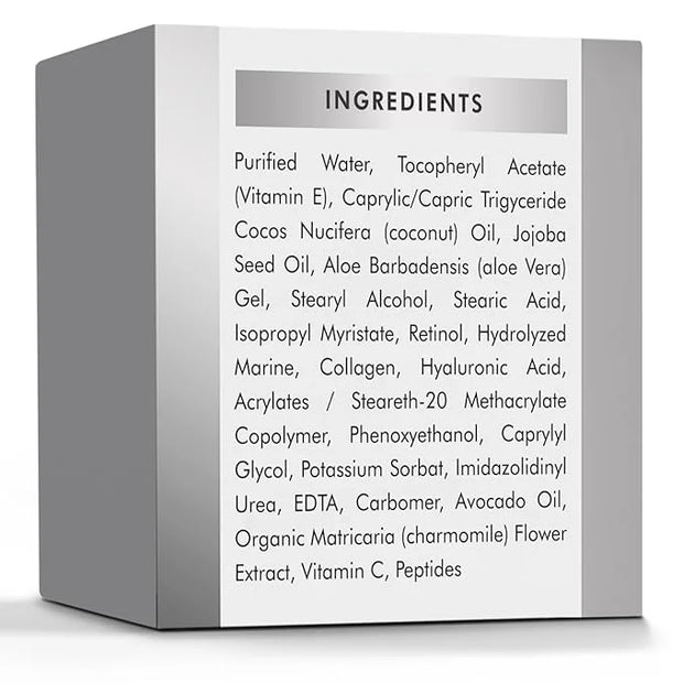 VALITIC Neck Cream for Tightening and Firming - Hyaluronic Acid, Retinol, and Vitamin C - Anti Aging Tightening & Lifting ...
