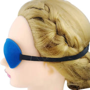 Soochat 3 Pack Eye Patch Strabismus Adjustable Eye Patch Eye Mask Buckle Adults and Kids Blue - Product Image