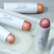 Julep Skip the Brush 3-in-1 Color Stick for Eyes, Cheeks, and Lip Trio Muted Mauve, Neutral Bronze, Sheer Glow - Product I...