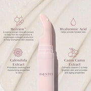 Wander Beauty Baggage Claim Everyday Eye Cream - Eye Serum for Dark Circles, Under-Eye Bags & Fine Lines - Hydrating Eye C...