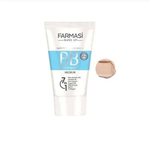FARMASi Make Up BB Cream Beauty Balm, Full-Coverage Foundation, Concealer, Moisturizer BB Cream for All Skin Types, 1.7 fl...