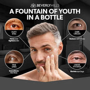 Beverly Hills V-lift Instant Eye Lift & Mens Instant Facelift Bundle with Discount - Eye Serum Treatment for Dark Circles,...