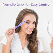 Mudder 21 Pcs Eyebrow Razor Eyebrow Shaver Facial Razor Multipurpose Face Trimmers with Precision Cover for Women Makeup C...