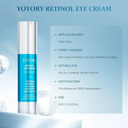Retinol Under Eye Cream - Eye Cream for Eye Bags, Dark Circles, and Fade Wrinkles, Fine Lines Skin Care Treatment for Wome...