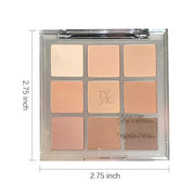 Eyeshadow Palette Makeup- 9 Colors Naked Eyeshadow Palette Matte NUDE Korean Natural Eye Shadow palettes Highly Pigmented ...