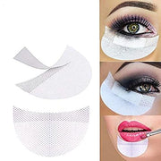 Eyeshadow Shields for Eye Makeup 100 Pcs Disposable Eyeshadow Stencil Lint Free Under Eye Patches Eyeshadow Gel Pad Pads L...