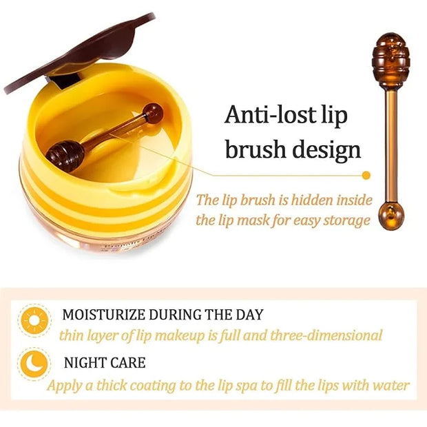 2 Pack Bee Lip Balm Honey Exfoliator