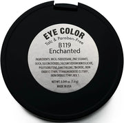 Enchanted Dark Gold Metallic Shimmering Pressed Powder Single Vegan Eyeshadow; Talc, Paraben & Cruelty Free - Product Image