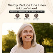 Sericin Reviving Eye Serum - Age Defying Eye Serums with Silk Protein to Smooth Fine Lines & Hydrate- Night Eyes Serums Re...