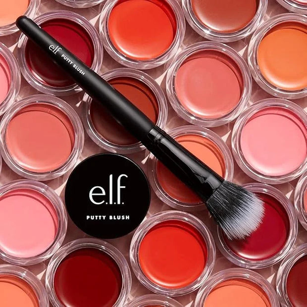 e.l.f. Putty Blush, Creamy & High-Pigment Formula For A Natural Glow, Delivers A Semi-Matte & Powder Finish, Vegan & Cruel...