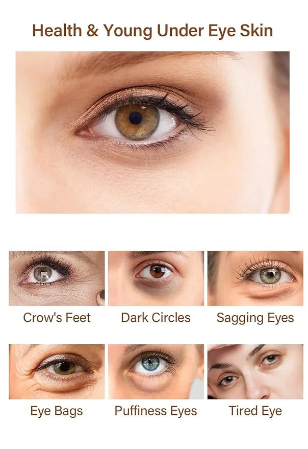 Caffeine Eye Serum Under Eye Treatment Serum for Moisturizing Anti-Aging Brightening Eye Serum, Caffeine Cream for Wrinkle...