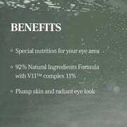 Hydro Boost Eye Cream Hyaluronic Acid Shea Butter Panthenol Deep Hydrating and Nourishing Korean Skincare (0.85 fl oz/25ml...