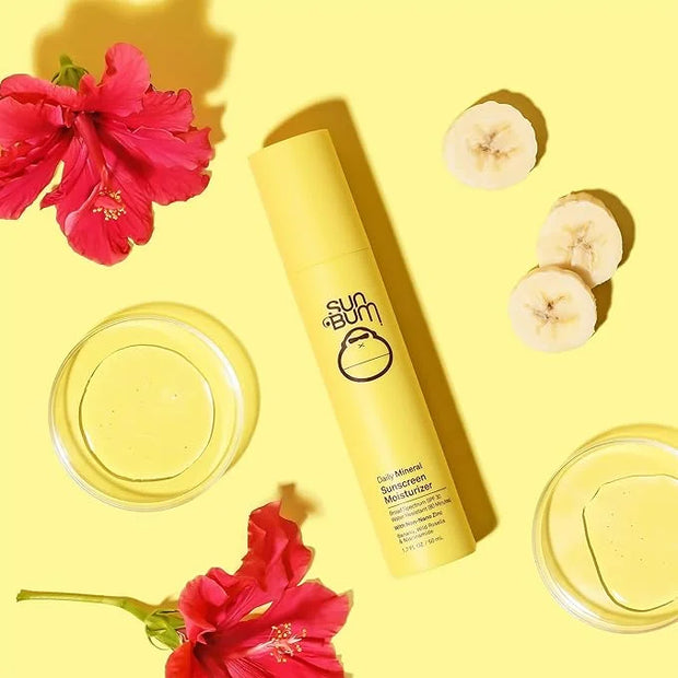 Sun Bum Skin Care SPF 30 Daily Mineral Sunscreen Face Moisturizer | Broad Spectrum UVA/UVB Facial Sunscreen with Niacinami...