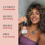 Self Tanning Drops for Face - USA Made with Organic & Natural Ingredients, Ultra Dark Face Tanning Drops to Add to Moistur...