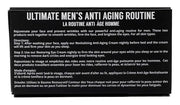 Brickell Men's Ultimate Anti-Aging Routine, Anti-Wrinkle, Night Face Cream and Eye Cream to Reduce Puffiness, Wrinkles, Da...