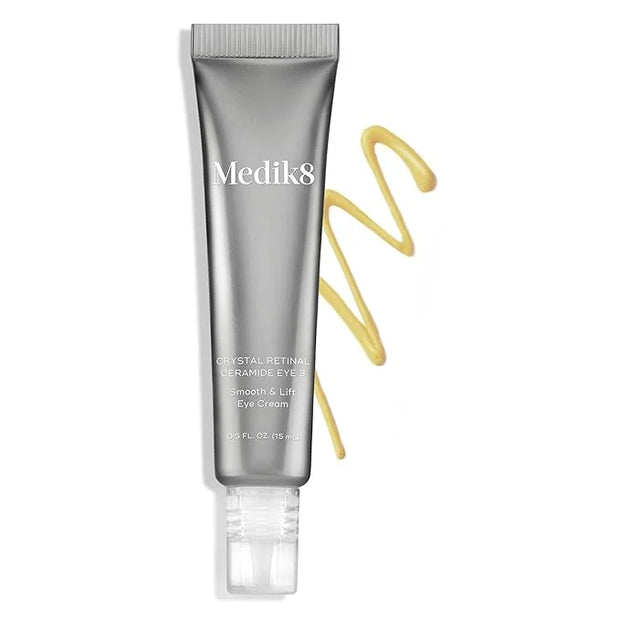 Medik8 Crystal Retinal Ceramide Eye 3 - Gentle Vitamin A Eye Cream - Reduces Appearance of Wrinkles - Perfect for Sensitiv...