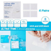 Volver skin Outdoor Eye Patches, Under Eye Mask, For Anti-Wrinkle Pads For Fine Lines and Wrinkles, UVA, UVB blocking func...