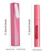 Peel Off Lip Tint, Wipe-On Colour Liquid Lipsticks, Tattoo Glaze, Matte High Pigment Long Wear Waterproof Contour Stain, N...