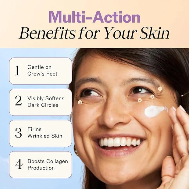 LilyAna Naturals Eye Cream for Dark Circles and Puffiness, Under Eye Cream for Wrinkles and Bags, Anti Aging - helps Impro...