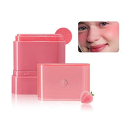 Multi-Purpose Makeup Hydrating Cream Blush Stick, Beauty Solid Moisturizer Stick For Cheek & Eyes & Lips，Waterproof Natura...