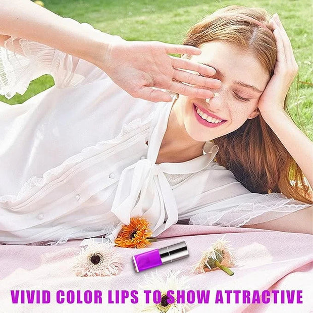 Plumping Lip Oil, 4PCS Hydrating Lip Glow Gloss Moisturizing Tinted Lip Balm Lasting Nourishing Protects Soothes, Comforts...