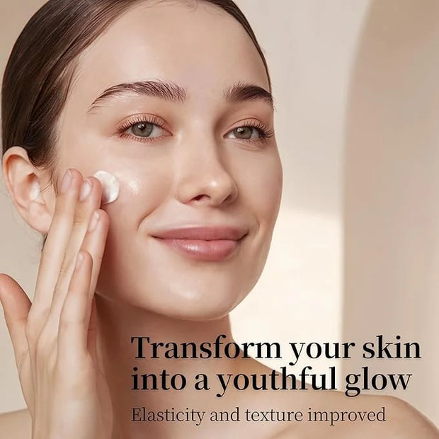 Perfect One Firming Facial Cream with Niacinamide, Collagen, and Hyaluronic Acid – Daily Anti-Aging Cream – 5-in-1: Serum,...