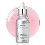 AtClinic Tranexamic Acid Pink Serum (1fl oz) - Improve Skin Tone and Hyperpigmentation, Ampoule for All Skin Types. Korean...
