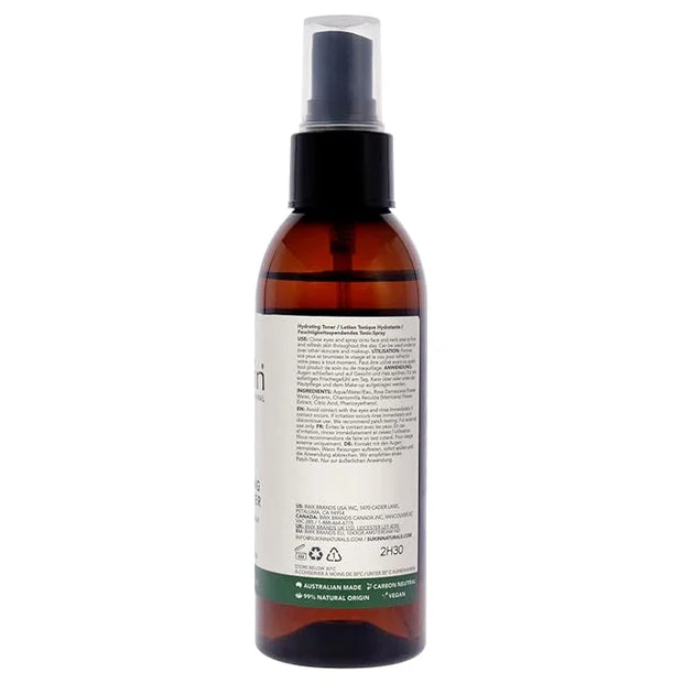 Sukin Organics Hydrating Mist Toner, Rosewater Facial Mist Spray, Refreshing Skin Care Routine for Face & Neck, Suitable f...