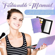 2 Pieces Magnetic Palette Mermaid Empty Palette
