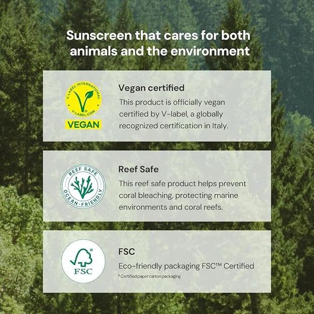 THANKYOU FARMER Sun Project Relief Sun Cream SPF50+ PA++++(50ml) - Centella Asiatica Extracts for Soothing, Reef Safe Suns...