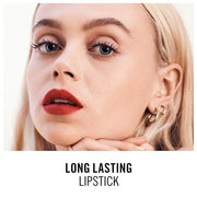 Rimmel Lasting Finish Matte Lipstick, 560 Crimson Desire (Pack of 2) - Product Image