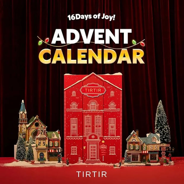TIRTIR Advent Calendar 2024 | 16 Days of Holiday Gift Set for Women, Skincare and Makeup Set, Stocking Stuffers, Skincare ...
