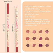 12 Pcs Natural Nude Brown Beige Colors Lip Beige