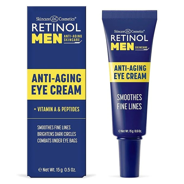 Retinol Men’s Eye Cream – The Original Retinol Eye Treatment For Men – Targets Under-Eye Area to Reduce Puffiness & Dark C...