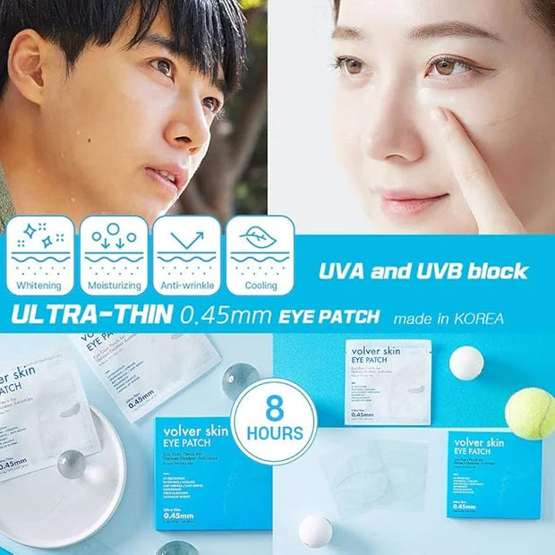 Volver skin Outdoor Eye Patches, Under Eye Mask, For Anti-Wrinkle Pads For Fine Lines and Wrinkles, UVA, UVB blocking func...