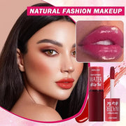 7 Colors Korean Lip Tint Stain Set Long-lasting Waterproof Velvet Lip Tint Moisturizing Lip Gloss Set，Multi-Use Lip and Ch...