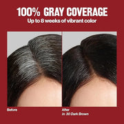 Revlon ColorSilk with Bond Repair Complex, Auburn Permanent Hair Color, 100% Gray Coverage, Ammonia Free Hair Dye, Vegan K...