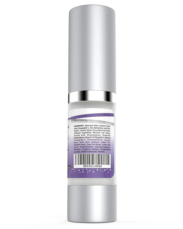 Keshima Eye Gel for Crow's Feet, Puffiness, Sagging Skin, Dark Circles and Wrinkles - Cream with Plant Stem Cells, Vitamin...