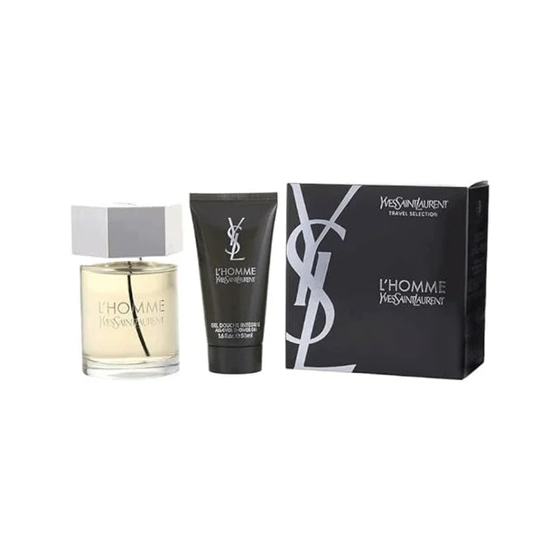 LHomme by Yves Saint Laurent for Men - 2 Pc Gift Set 3.3oz EDT Spray, 1.6oz Shower Gel - Product Image