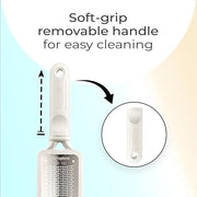 Microplane Colossal Foot File Scraper - The Original Stainless Steel Foot Rasp, Dead Skin/Callus Remover for Feet, Gentle ...