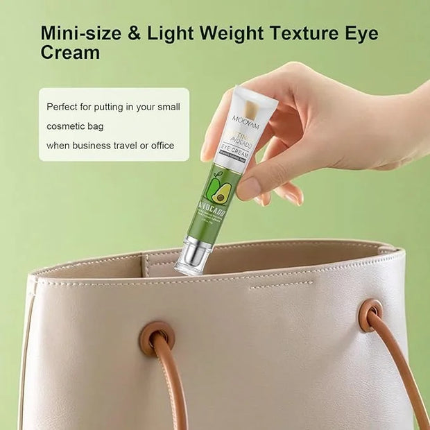Retinol Avocado Eye Cream Serum - Hydrating Anti-Aging Treatment for Dark Circles, Puffiness, Fine Lines - Overnight Skin ...
