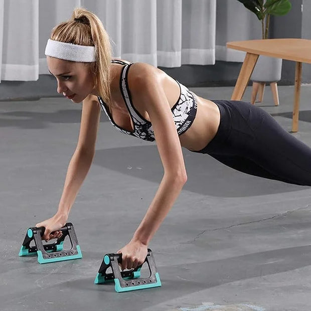 2Pcs Push Up Bars Strength Training Multifunction Push - Product Image