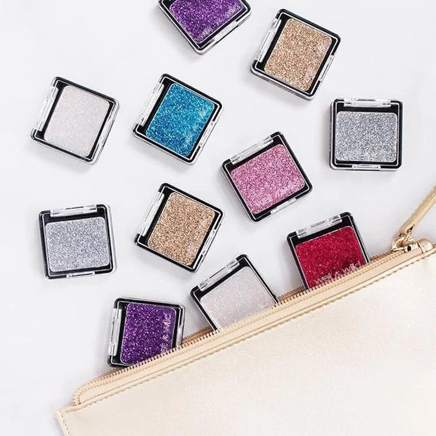 wet n wild Color Icon Eyeshadow Glitter - Ultra-Pigmented, Vitamin E Infused for a Silky-Smooth Moisturizing Application, ...
