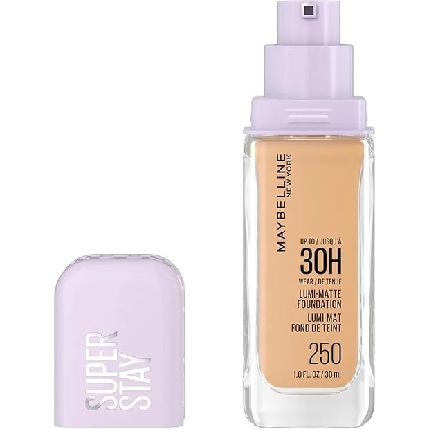 Maybelline Super Stay Lumi-Matte Foundation, Lightweight and Buildable Full Coverage Foundation Makeup For Up To 30HR Wear...