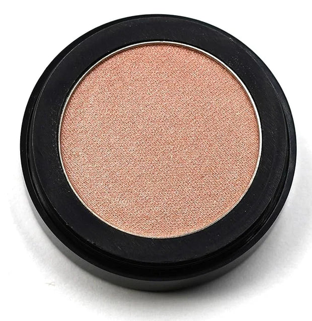Champagne Frost Golden Glow Shimmering Shimmer Pressed Powder Single Vegan Eyeshadow; Talc, Paraben & Cruelty Free - Produ...