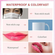Color Changing Lipstick, 6-Colors Lip Stain Temperature Activated Vegan Formula, Magic Lipstick Long-Lasting, Nourishing, ...