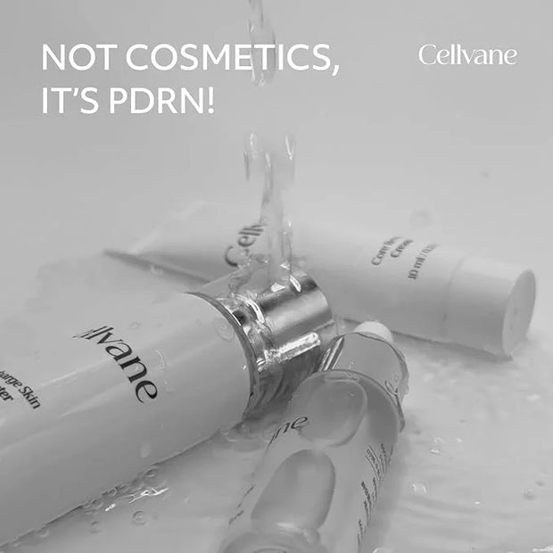 Cellvane Facial skincare kit anti aging set PDRN skincare set, Salmon DNA Korean Moisturizer for Rejuvenation, High Purity...