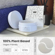 Pure Vegan Under Eye Patches, Helps Reduce Puffy Eyes & Dark Circles, Revitalise Dull Eye Masks - Nourishes, Renews, Sooth...