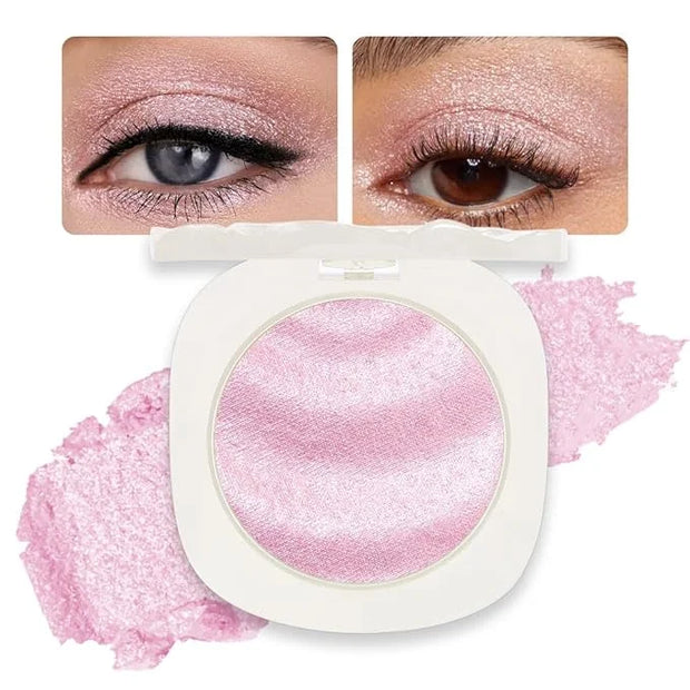 Glittle Monochrome Glittler Eyeshadow Palette - Low Saturation, Delicate, Long-Lasting, Vegan, Pressed Glitter Eyeshadow, ...